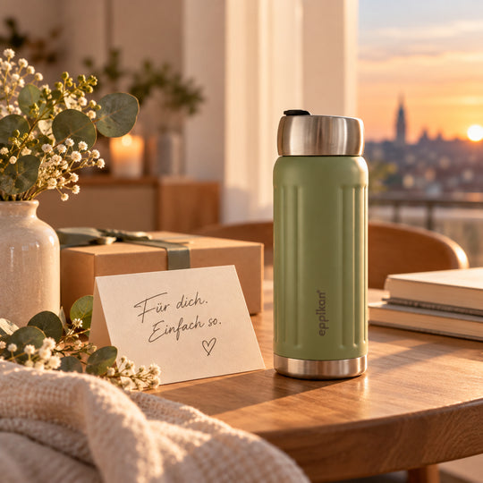 EPPIKAN eppiGrand Thermobecher in  Moss Green als Geschenk