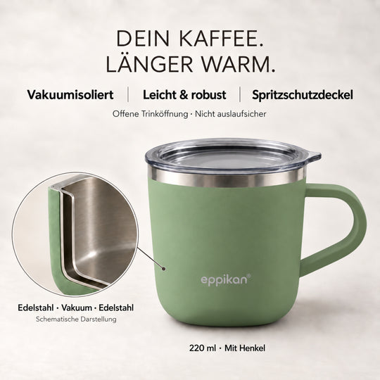 EPPIKAN eppiLungo Thermobecher aus Edelstahl