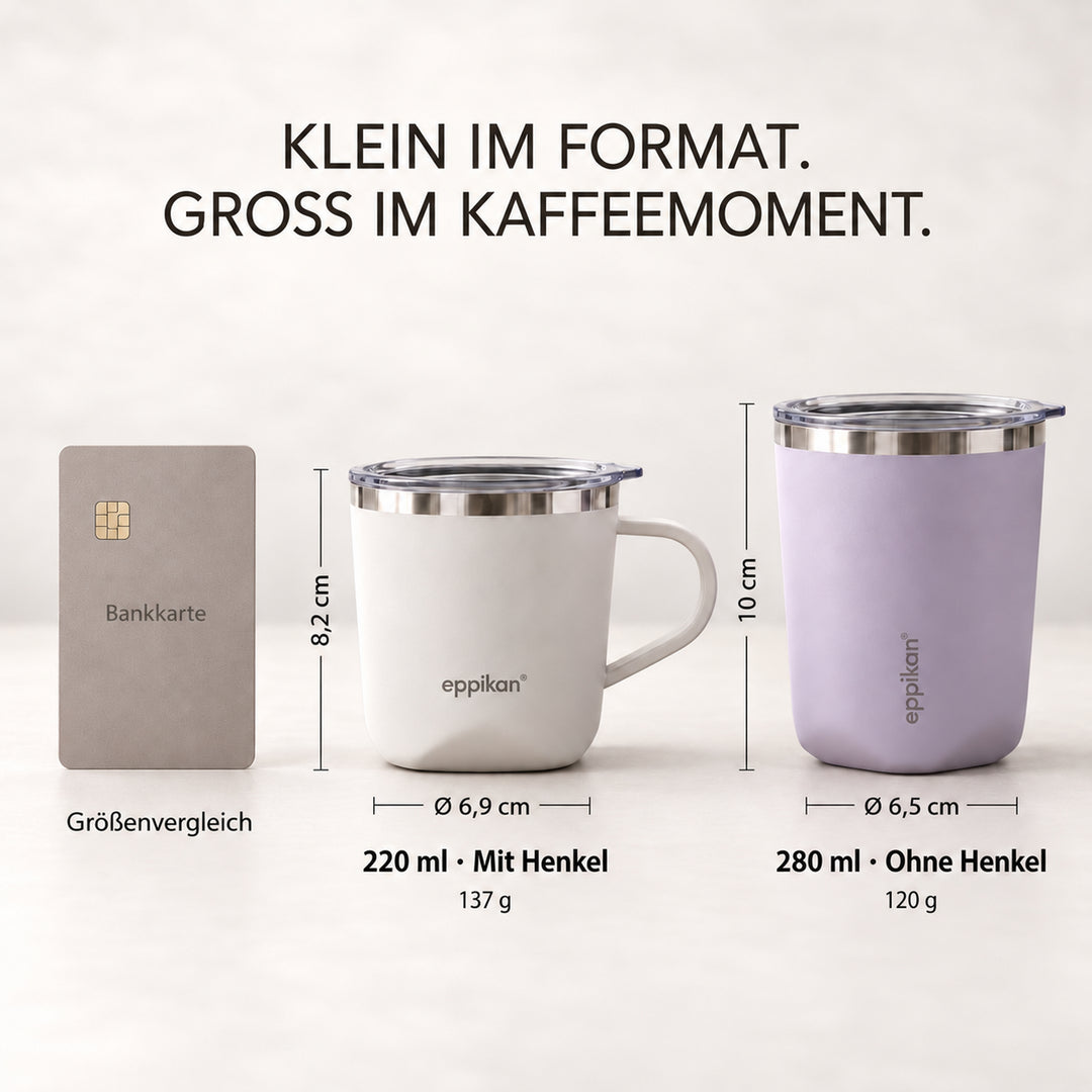 EPPIKAN eppiLungo Thermobecher aus Edelstahl
