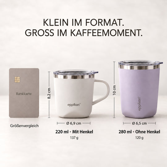 EPPIKAN eppiLungo Thermobecher aus Edelstahl