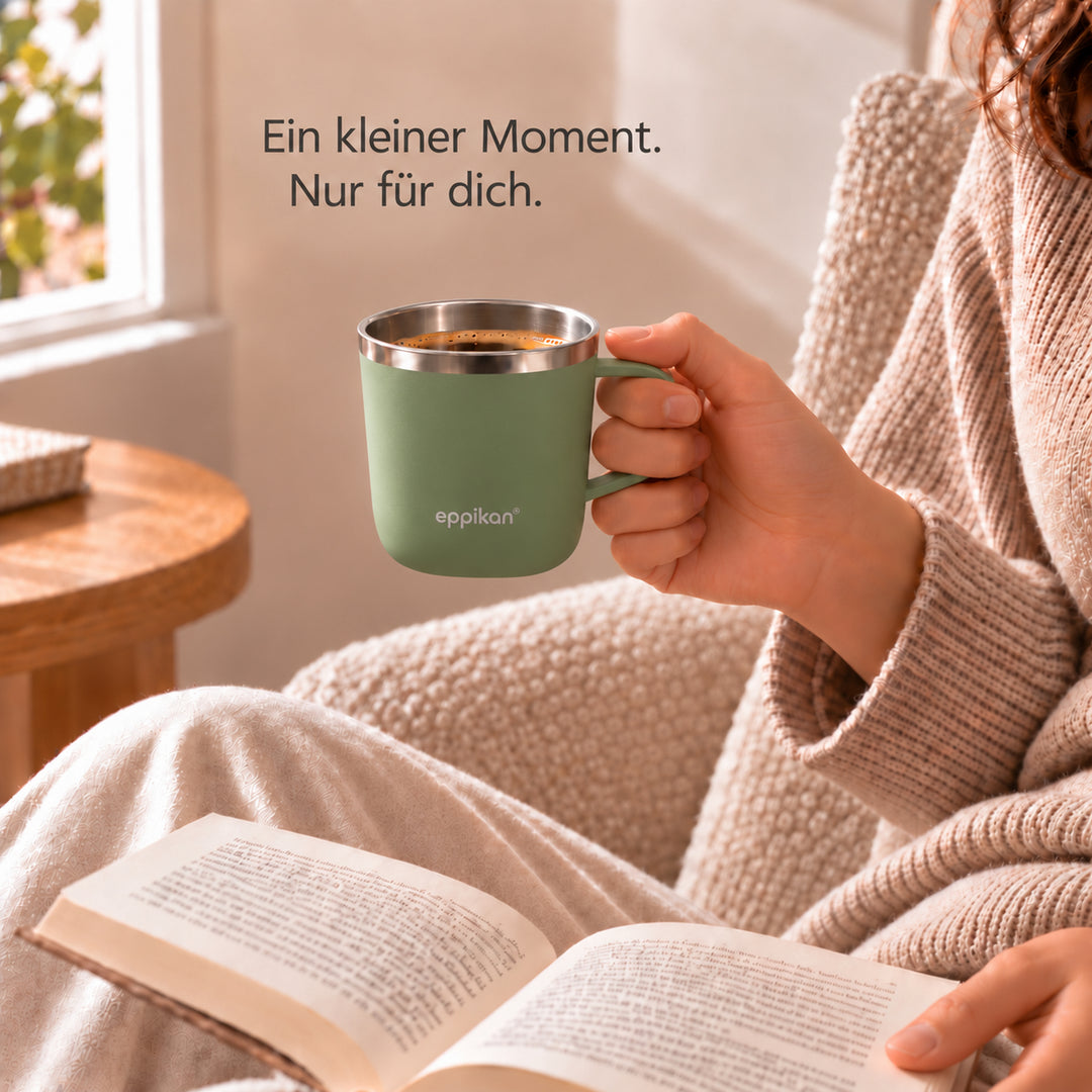EPPIKAN eppiLungo Thermobecher aus Edelstahl