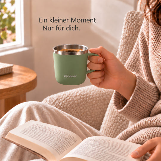EPPIKAN eppiLungo Thermobecher aus Edelstahl