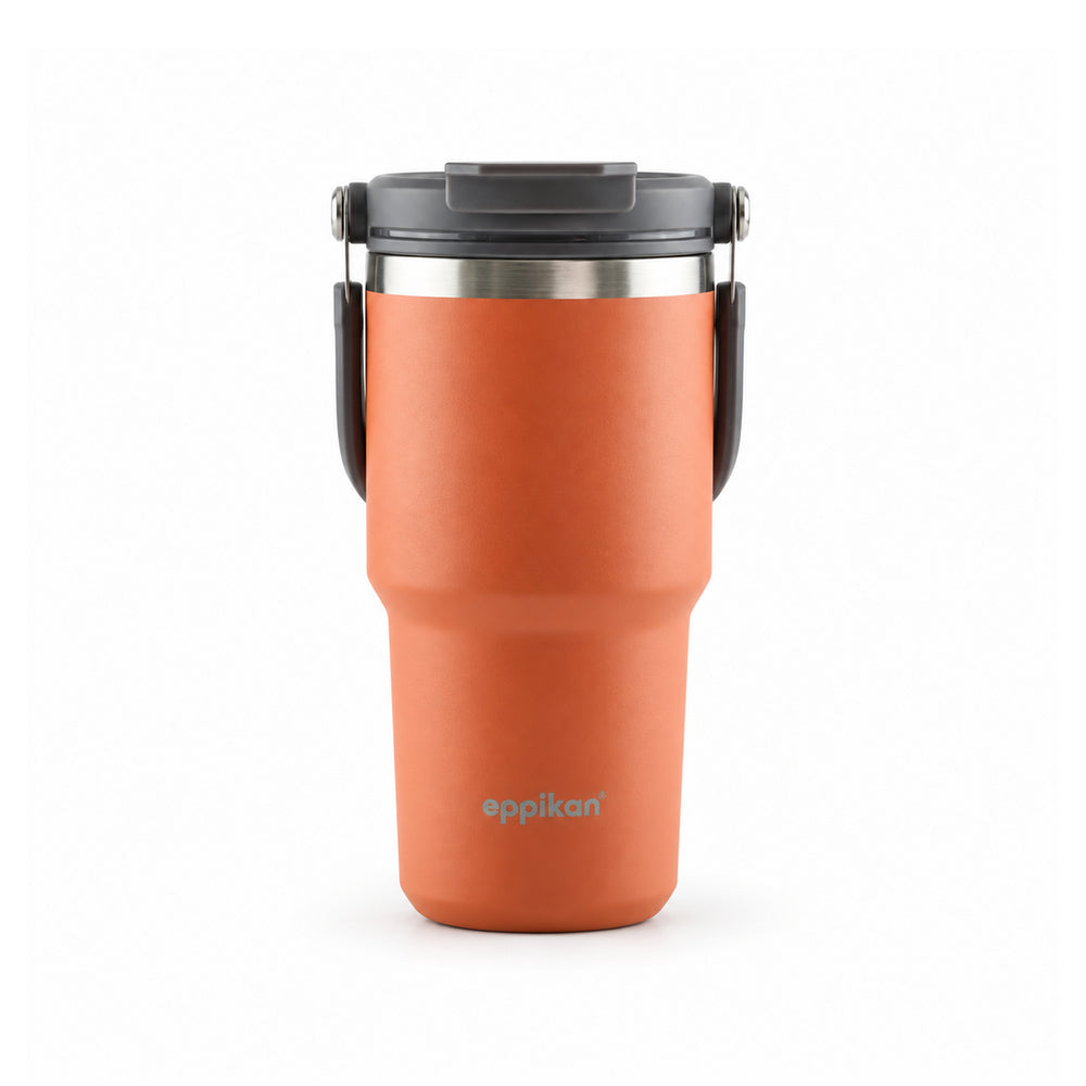 EPPIKAN eppiDuo Thermobecher 600 ml in Terracotta #farbe_terracotta