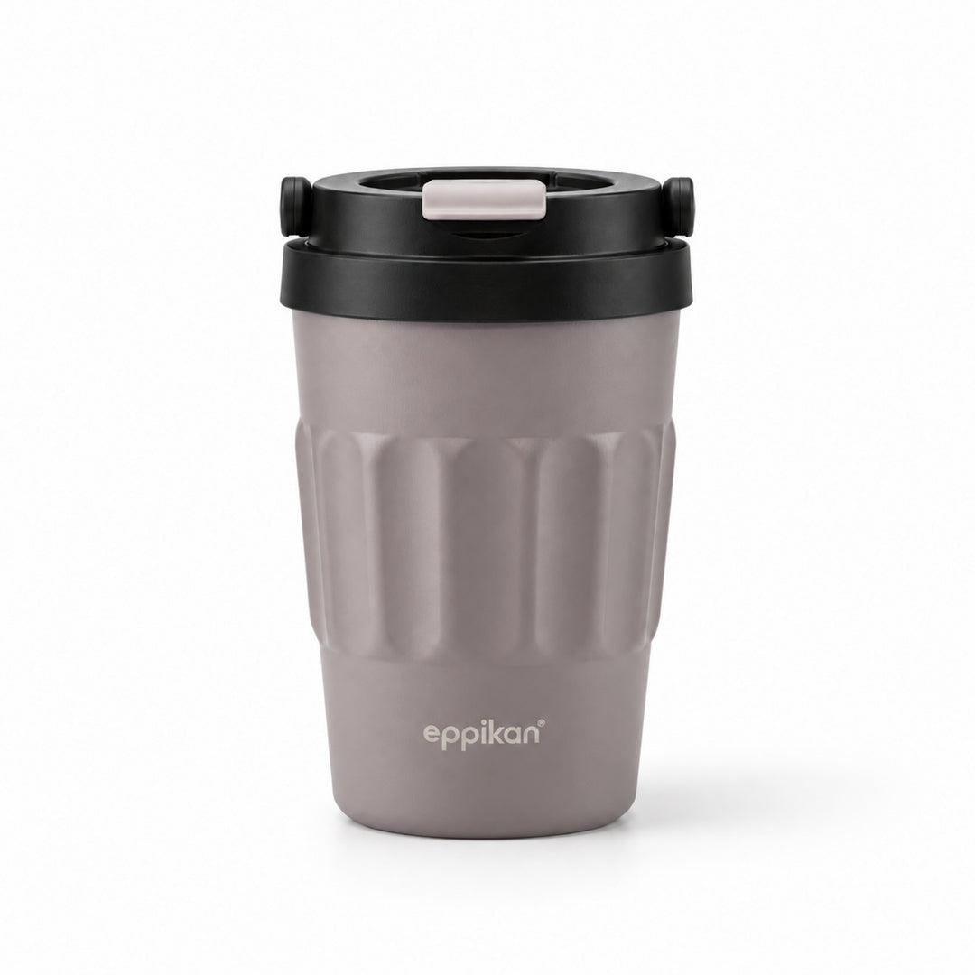 EPPIKAN eppiCafé Thermobecher aus Edelstahl mit Tragegriff