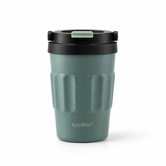 EPPIKAN eppiCafé Thermobecher aus Edelstahl mit Tragegriff