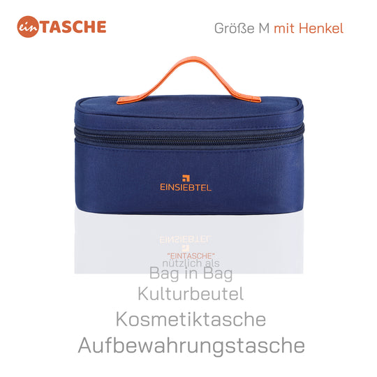 EINSIEBTEL EINTASCHE Größe M mit Henkel – Organizer und Kulturtasche