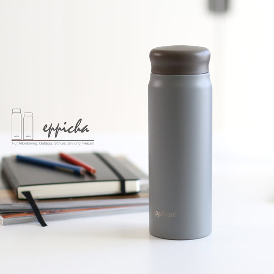 EPPIKAN eppiCha Thermobecher 500 ml in Misty Grey