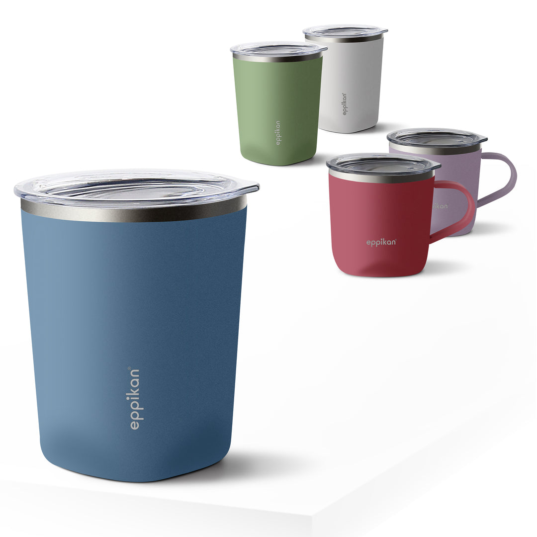 EPPIKAN eppiLungo Thermobecher 280 ml in Indigo Blue