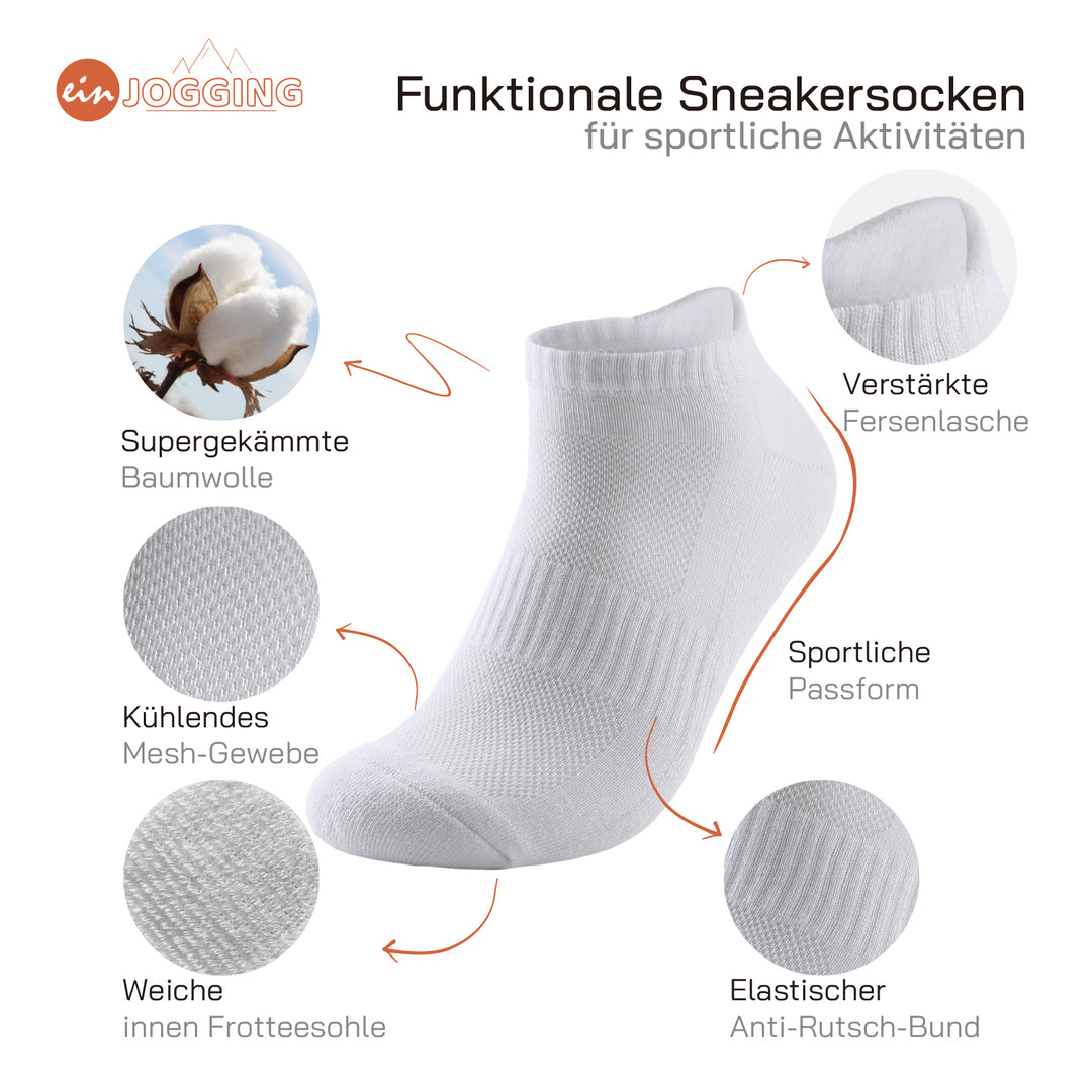 EINSIEBTEL EINJOGGING Laufsocken – Passform und Funktionsdetails